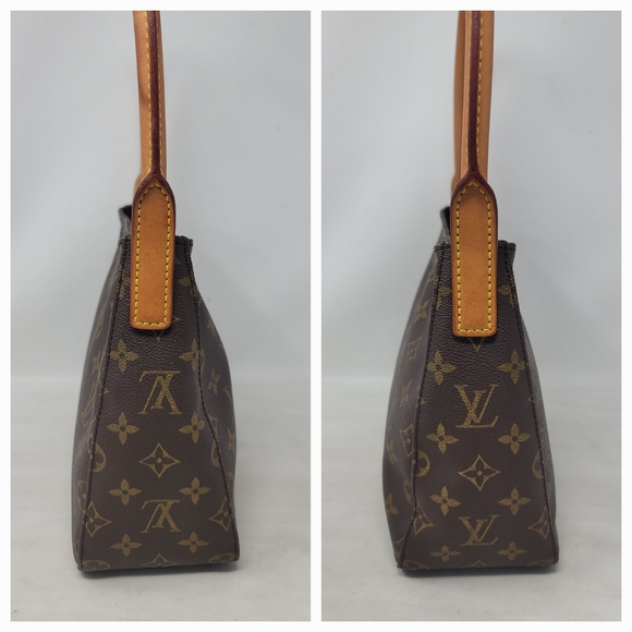 Louis Vuitton Looping MM Monogram Canvas Leather Shoulder Bag Authentic FL0091 - Picture 7 of 14